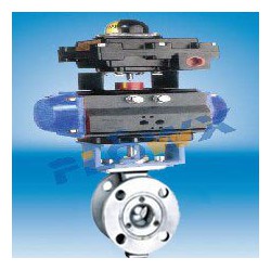 氣動V型調節對夾球閥 V型調節球閥