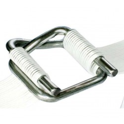 鋼絲打包扣、寬19纖維打包扣廠家批發