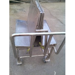 醫用不銹鋼推車 報價合理的不銹鋼推車明亮興供應