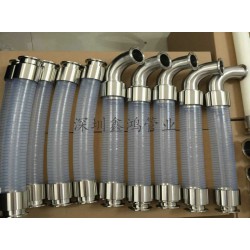 SINHON醫療衛生硅膠透明鋼絲軟管制藥硅膠透明軟管