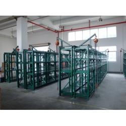 出售抽屜式模具架，標準模具架，三格四層帶天車模具架