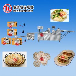 HYB-F仿手工白吉餅、潼關肉夾饃、餡餅機組