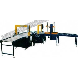 全自動封箱機，工字型自動封箱，自動化封箱組合機