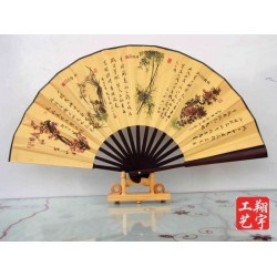 扇子定制，折扇生產廠家，供應絹布扇子廠家