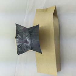 半磅咖啡袋，牛皮紙防潮袋，中封茶葉包裝袋