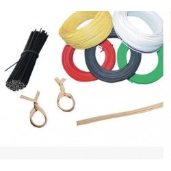 供應優質綁扎絲 黑色扎線、白色扎線、彩色扎線