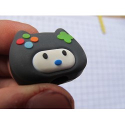 專業定制PVC滴膠卡通合模筆套 可加工定制