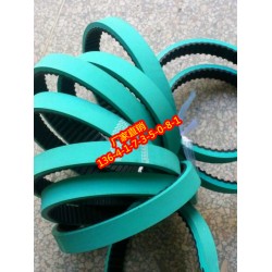 上海奕昕專業(yè)生產包裝廠240L搓膜帶，紅膠同步帶，65一條