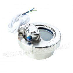 衛生級活接帶燈視鏡