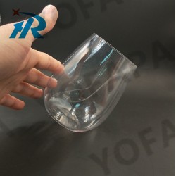 供應錐形塑料酒杯，PET紅酒杯