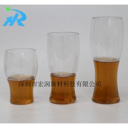 供應環保無公害塑料酒杯，PET塑料啤酒杯