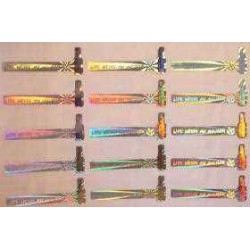 紙質定位燙激光防偽標簽，艾斯蕓防偽科技