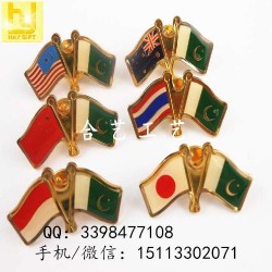生產(chǎn)各國(guó)旗徽章、中國(guó)國(guó)旗徽章、交叉國(guó)旗襟章
