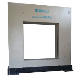 雙鏡筒測頭測寬儀協同測量多規格板材寬度