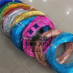 1060彩色鋁線 工藝鋁線 園林鋁線 自行車環保彩色鋁線