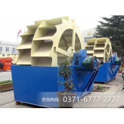 中型輪式洗砂機每小時洗沙能力如何？如何將沙洗凈？ZDD79