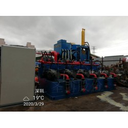 鐵肖臥式壓餅機1000噸大圣博產品