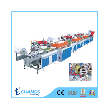 SPR-300整卷式多色全自動絲網商標印刷機