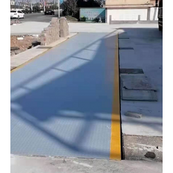 賽拓地磅3米寬8米長60噸地磅現貨安裝