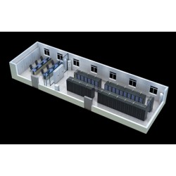 寧波某科技公司2026年度信息化機房建設效果圖設計制作