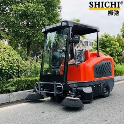 沃馳公園工廠物業保潔全封閉駕駛式掃地機V-S10