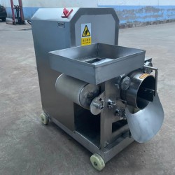 商用全自動魚肉采肉機去魚刺魚骨設備海鮮去殼機不銹鋼魚肉機