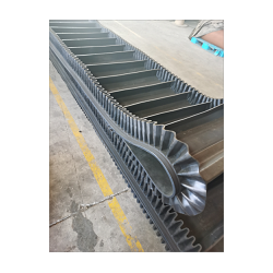 給煤機大傾角擋邊帶 超寬裙邊大傾角提升帶 煒泰橡膠