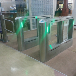 學校圖書館速通門之人行通道閘機