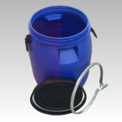 50L密封鐵箍桶50升液體包裝法蘭桶50公斤抱箍桶