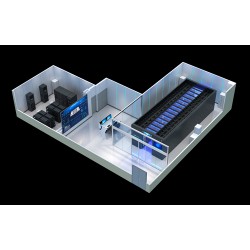 青島效果圖制作_開閉站項目_實訓機房效果圖制作