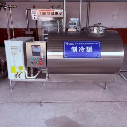 牛奶制冷罐馬奶乳品保鮮罐牛奶全套加工生產線